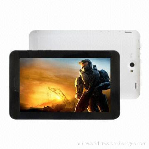 Promotional 7-inch 3G Tablet PCs with MTK8312 Dual-core, Dual-camera, HDMI®, GSM, GPS, BT